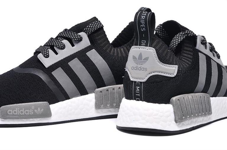 Adidas nmd runner shop pk black and white