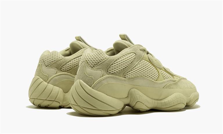 adidas Yeezy 500 x Kanye West 復古老爹百搭慢跑鞋月光黃- adidas愛迪