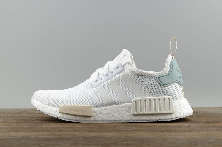 Adidas nmd on sale white tactile green