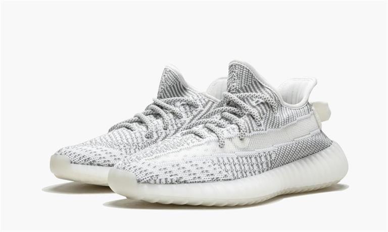 adidas Yeezy Boost 350 V2 Static 男女潮鞋冰藍銀- adidas愛迪達官方