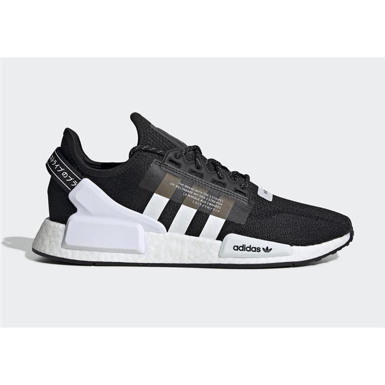 Adidas nmd shoes black and clearance white