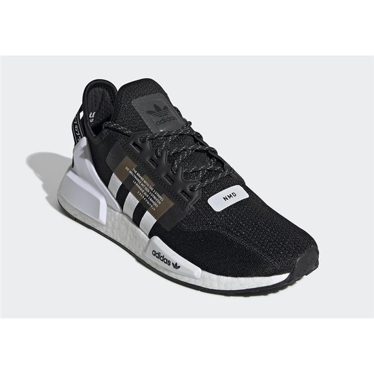 Adidas nmd shop black and white